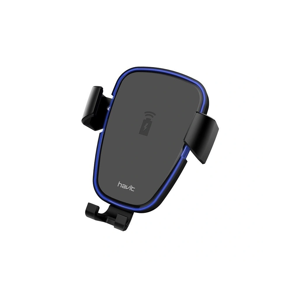 Hurtownia GSM - Uchwyt grawitacyjny z ładowarka indukcyjną Havit H341 (czarny) - HVT001BLK - {ean13} - Hurt