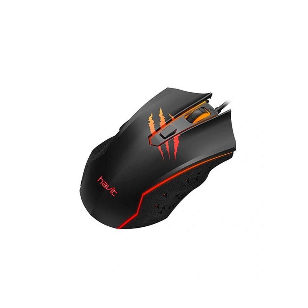 Hurtownia GSM - Mysz gamingowa Havit GAMENOTE MS1027 1000-2400 DPI - HVT048 - {ean13} - Hurt