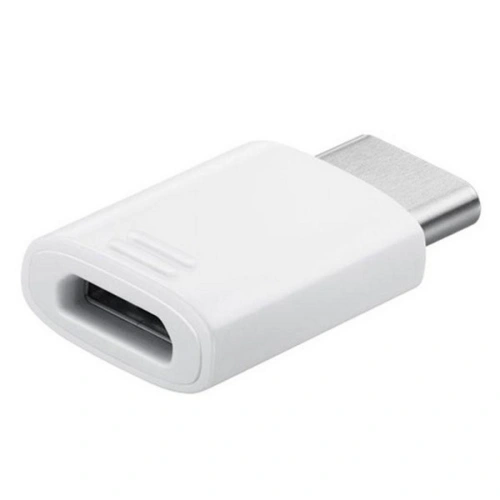 Adapter Samsung EE-GN930KW blister USB-C - microUSB biały/white
