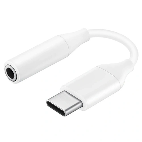 Adapter Samsung EE-UC10JUW USB-C na jack 3,5mm fast charge biały/white