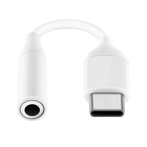Adapter Samsung EE-UC10JUW USB-C na jack 3,5mm fast charge biały/white