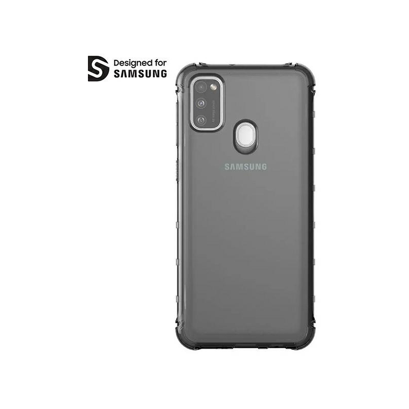 Samsung Distributor - 8809664567407 - SMG019BLK - Araree Samsung Galaxy M21 GP-FPM215KD black Clear Cover - B2B homescreen