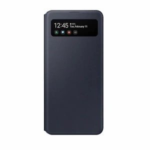 Hurtownia GSM - Etui Samsung Galaxy A41 EF-EA415PB czarny/black S View Wallet Cover - SMG044BLK - {ean13} - Hurt