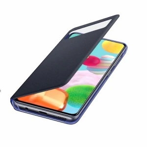 Hurtownia GSM - Etui Samsung Galaxy A41 EF-EA415PB czarny/black S View Wallet Cover - SMG044BLK - {ean13} - Hurt