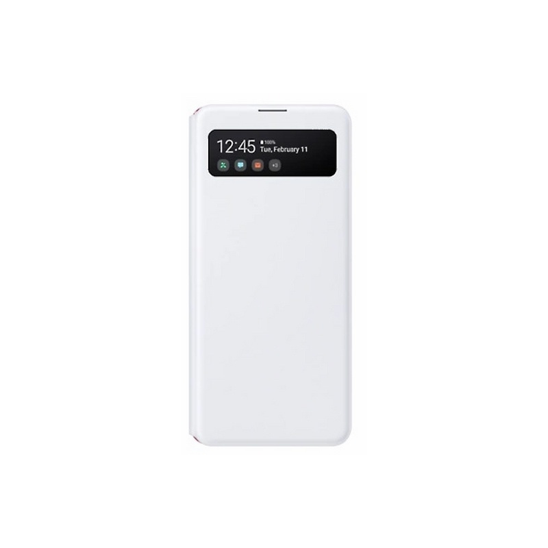 Hurtownia Samsung - 8806090449475 - SMG045WHT - Etui Samsung Galaxy A41 EF-EA415PW biały/black S View Wallet Cover - B2B homescreen