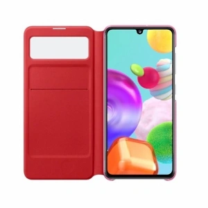 Hurtownia GSM - Etui Samsung Galaxy A41 EF-EA415PW biały/black S View Wallet Cover - SMG045WHT - {ean13} - Hurt