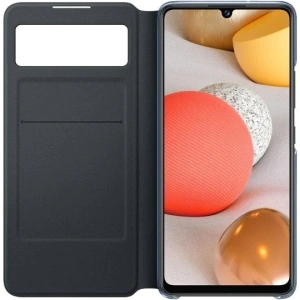 Hurtownia GSM - Etui Samsung Galaxy A42 5G EF-EA426PB czarny/black S View Wallet Cover - SMG046BLK - {ean13} - Hurt