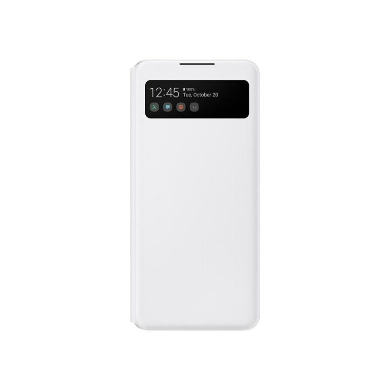 Hurtownia Samsung - 8806090792281 - SMG047WHT - Etui Samsung Galaxy A42 5G EF-EA426PW biały/white S View Wallet Cover - B2B homescreen