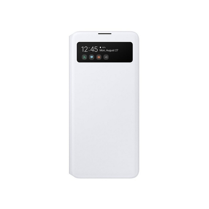 Samsung Distributor - 8806090268632 - SMG049WHT - Samsung Galaxy A51 EF-EA515PW white S View Wallet Cover - B2B homescreen