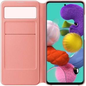 Wholesale Samsung Galaxy A51 EF-EA515PW white S View Wallet Cover - SMG049WHT - {ean13} - Hurt