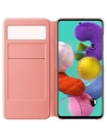 Wholesale Samsung Galaxy A51 EF-EA515PW white S View Wallet Cover - SMG049WHT - {ean13} - Hurt