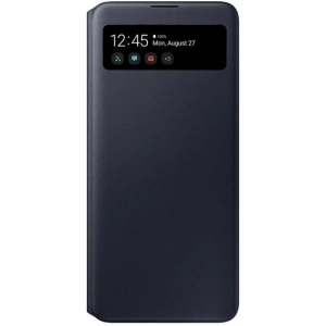 Hurtownia GSM - Etui Samsung Galaxy A71 EF-EA715PB czarny/black S View Wallet Cover - SMG050BLK - {ean13} - Hurt