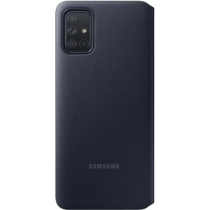 Hurtownia GSM - Etui Samsung Galaxy A71 EF-EA715PB czarny/black S View Wallet Cover - SMG050BLK - {ean13} - Hurt