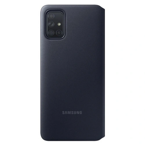 Etui Samsung Galaxy A71 EF-EA715PB czarny/black S View Wallet Cover