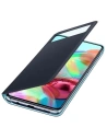 Hurtownia GSM - Etui Samsung Galaxy A71 EF-EA715PB czarny/black S View Wallet Cover - SMG050BLK - {ean13} - Hurt