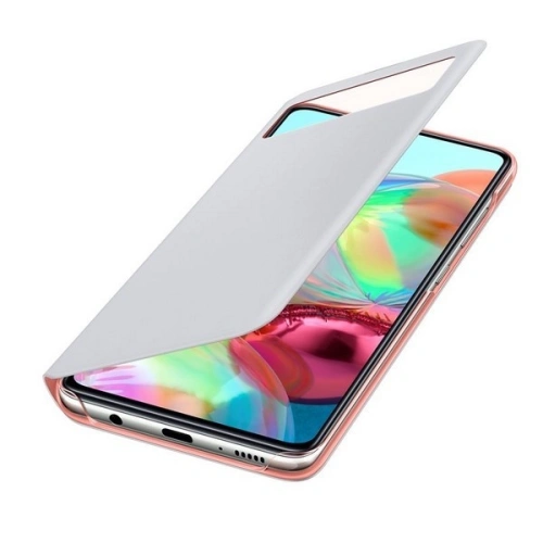 Etui Samsung Galaxy A71 EF-EA715PW biały/white S View Wallet Cover