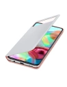 Wholesale Samsung Galaxy A71 EF-EA715PW white S View Wallet Cover - SMG051WHT - {ean13} - Hurt
