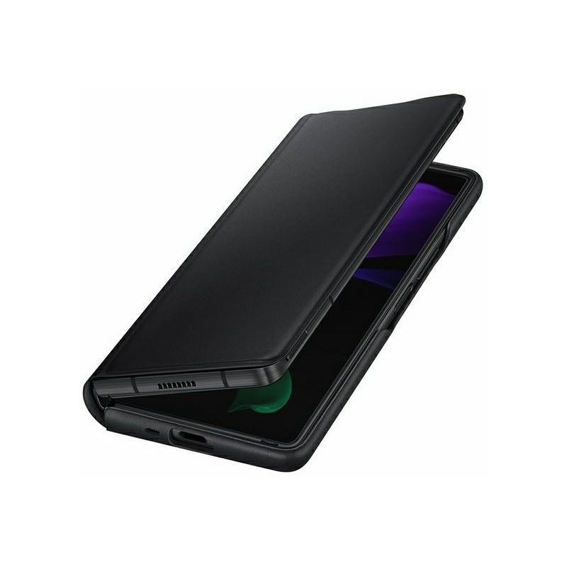Hurtownia Samsung - 8806090951749 - SMG052BLK - Etui Samsung Galaxy Z Fold 2 5G EF-FF916LB czarny/black Leather Flip Cover - B2B homescreen
