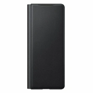 Hurtownia GSM - Etui Samsung Galaxy Z Fold 2 5G EF-FF916LB czarny/black Leather Flip Cover - SMG052BLK - {ean13} - Hurt