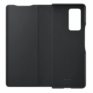 Wholesale Samsung Galaxy Z Fold 2 5G EF-FF916LB black Leather Flip Cover - SMG052BLK - {ean13} - Hurt