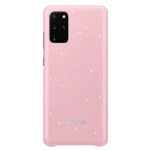 Hurtownia GSM - Etui Samsung Galaxy S20+ Plus EF-KG985CP różowy/pink LED Cover - SMG067PNK - {ean13} - Hurt