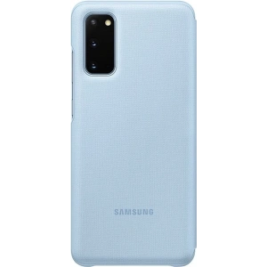 Hurtownia GSM - Etui Samsung Galaxy S20 EF-NG980PL niebieski/sky blue LED View Cover - SMG073BLU - {ean13} - Hurt