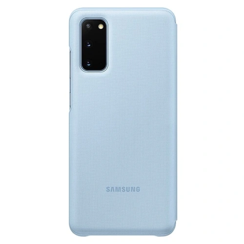 Etui Samsung Galaxy S20 EF-NG980PL niebieski/sky blue LED View Cover