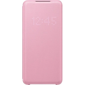 Hurtownia GSM - Etui Samsung Galaxy S20 EF-NG980PP różowy/pink LED View Cover - SMG074PNK - {ean13} - Hurt