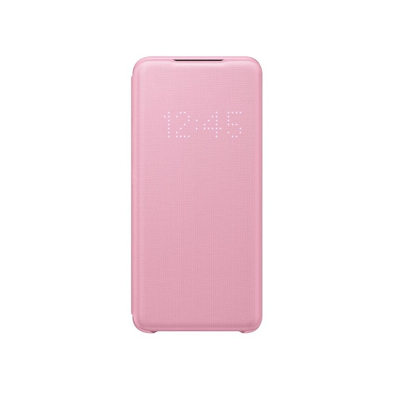 Hurtownia Samsung - 8806090273889 - SMG074PNK - Etui Samsung Galaxy S20 EF-NG980PP różowy/pink LED View Cover - B2B homescreen