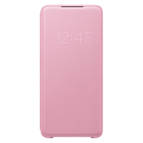 Etui Samsung Galaxy S20+ Plus EF-NG985PP różowy/pink LED View Cover