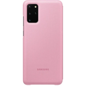 Hurtownia GSM - Etui Samsung Galaxy S20+ Plus EF-NG985PP różowy/pink LED View Cover - SMG079PNK - {ean13} - Hurt
