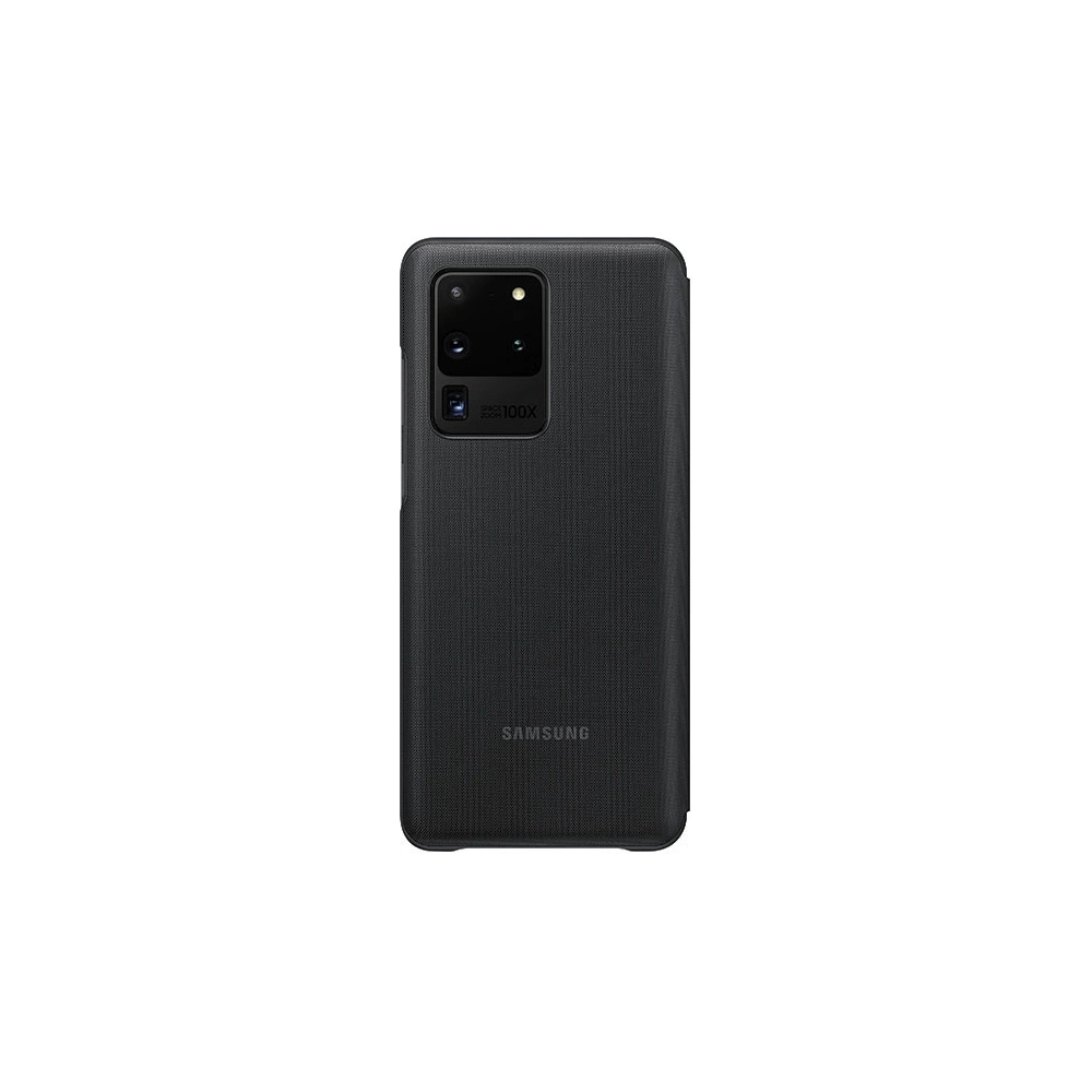 Wholesale Samsung Galaxy S20 Ultra EF-NG988PB black LED View Cover - SMG081BLK - {ean13} - Hurt