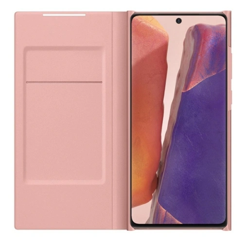 Etui Samsung Galaxy Note 20 EF-NN980PA miedziany brąz/copper brown LED View Cover