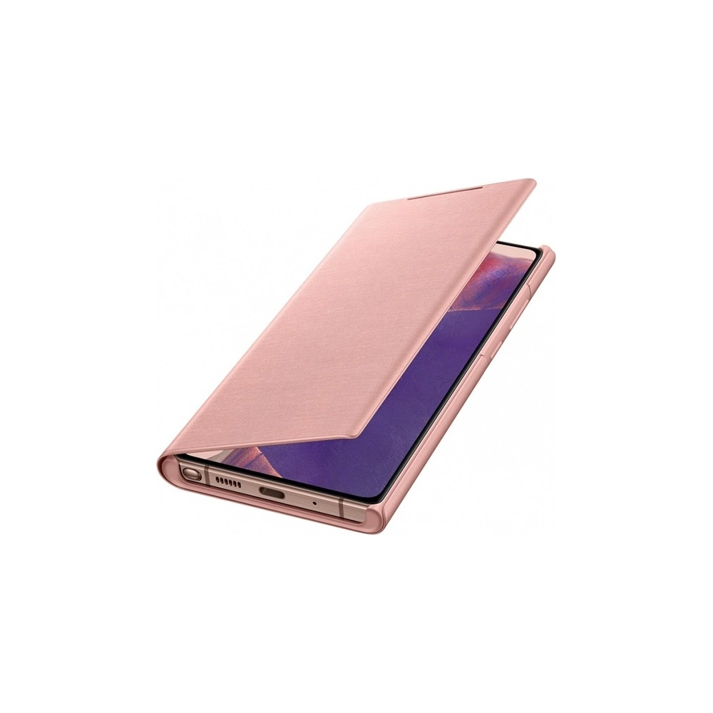 Hurtownia GSM - Etui Samsung Galaxy Note 20 EF-NN980PA miedziany brąz/copper brown LED View Cover - SMG083BR - {ean13} - Hurt