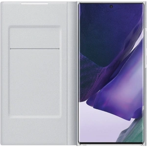 Hurtownia GSM - Etui Samsung Galaxy Note 20 Ultra EF-NN985PS białe srebro/white silver LED View Cover - SMG088WHTSLV - {ean13} - Hurt