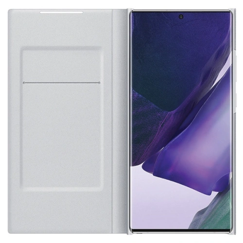 Etui Samsung Galaxy Note 20 Ultra EF-NN985PS białe srebro/white silver LED View Cover