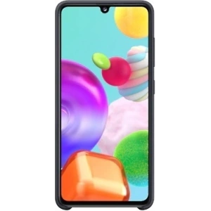 Hurtownia GSM - Etui Samsung Galaxy A41 EF-PA415TB czarny/black Silicone Cover - SMG089BLK - {ean13} - Hurt