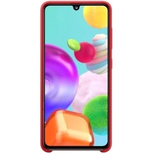 Hurtownia GSM - Etui Samsung Galaxy A41 EF-PA415TR czerwony/red Silicone Cover - SMG091RED - {ean13} - Hurt