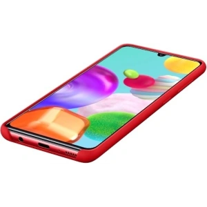 Hurtownia GSM - Etui Samsung Galaxy A41 EF-PA415TR czerwony/red Silicone Cover - SMG091RED - {ean13} - Hurt