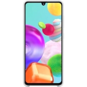 Hurtownia GSM - Etui Samsung Galaxy A41 EF-PA415TW biały/white Silicone Cover - SMG092WHT - {ean13} - Hurt