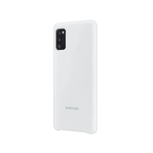 Etui Samsung Galaxy A41 EF-PA415TW biały/white Silicone Cover