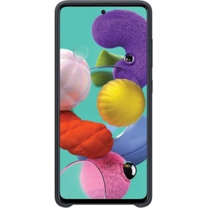Hurtownia GSM - Etui Samsung Galaxy A51 EF-PA515TB czarny/black Silicone Cover - SMG093BLK - {ean13} - Hurt