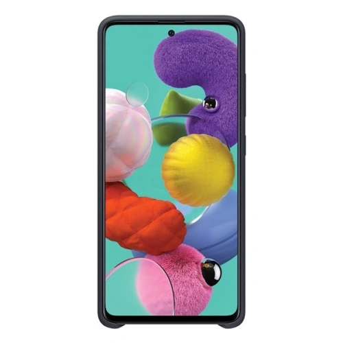 Etui Samsung Galaxy A51 EF-PA515TB czarny/black Silicone Cover