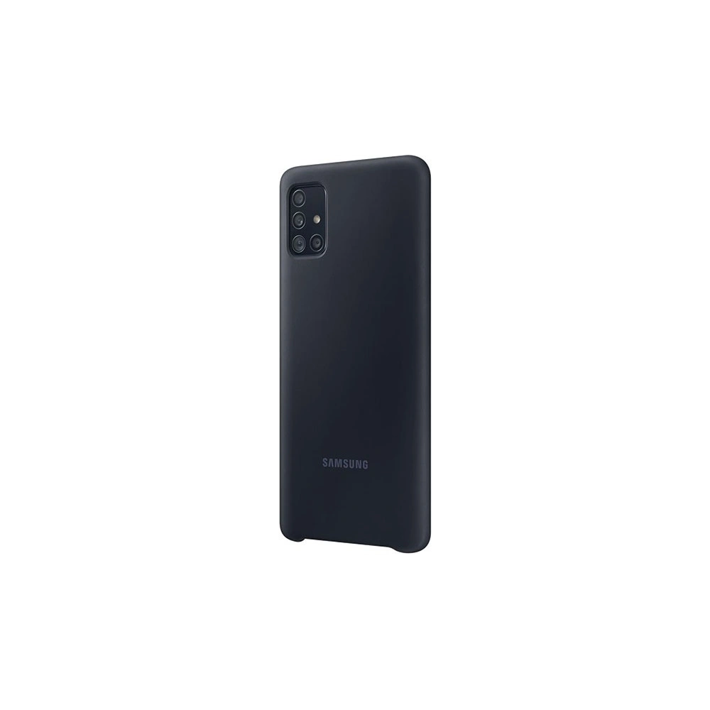Wholesale Samsung Galaxy A51 EF-PA515TB black Silicone Cover - SMG093BLK - {ean13} - Hurt