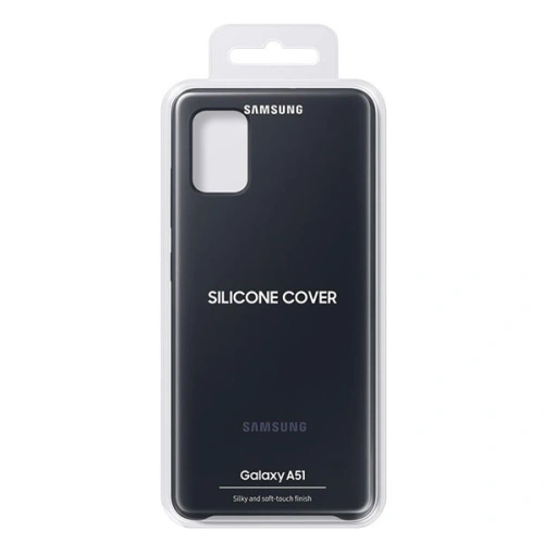 Etui Samsung Galaxy A51 EF-PA515TB czarny/black Silicone Cover