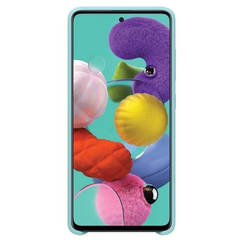 Etui Samsung Galaxy A51 EF-PA515TL niebieski/blue Silicone Cover