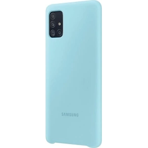 Wholesale Samsung Galaxy A51 EF-PA515TL blue Silicone Cover - SMG094BLU - {ean13} - Hurt