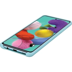 Wholesale Samsung Galaxy A51 EF-PA515TL blue Silicone Cover - SMG094BLU - {ean13} - Hurt