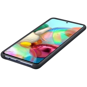 Hurtownia GSM - Etui Samsung Galaxy A71 EF-PA715TB czarny/black Silicone Cover - SMG097BLK - {ean13} - Hurt