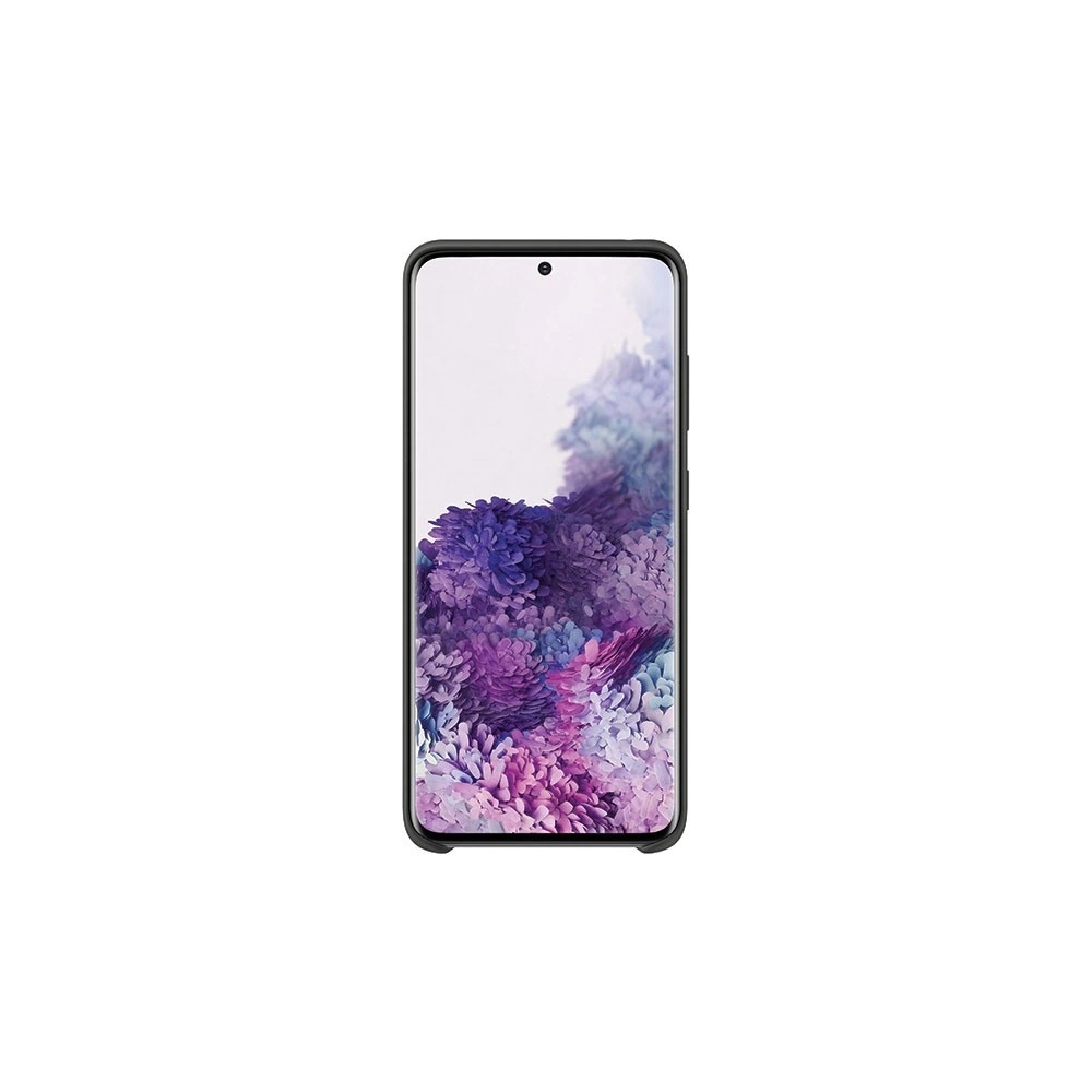 Wholesale Samsung Galaxy S20 EF-PG980TB black Silicone Cover - SMG105BLK - {ean13} - Hurt
